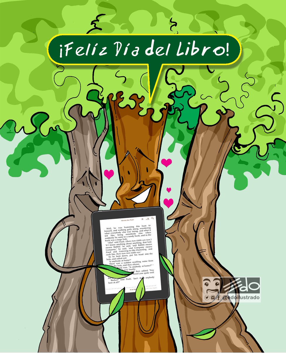 Feliz Día Mundial del Libro! #DiaDelLibro #DIaMundialDelLibro #DiaMundialDoLivro