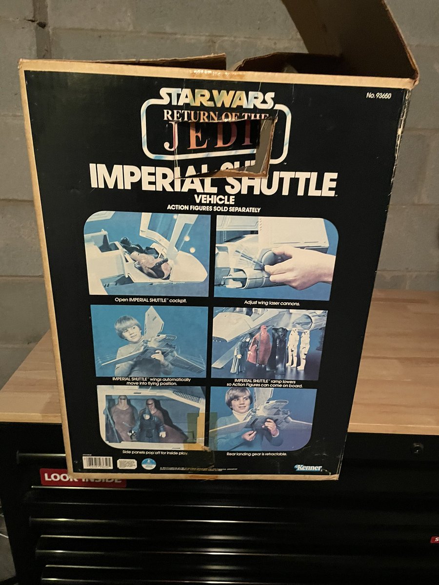 flipXbayless's tweet photo. Any vintage toy fans out there? Feel free to make me an offer before it hits eBay. Lego 93650 - 1994 ROTJ Imperial Shuttle (complete). #StarWars #lego https://t.co/OBC0znqeXN
