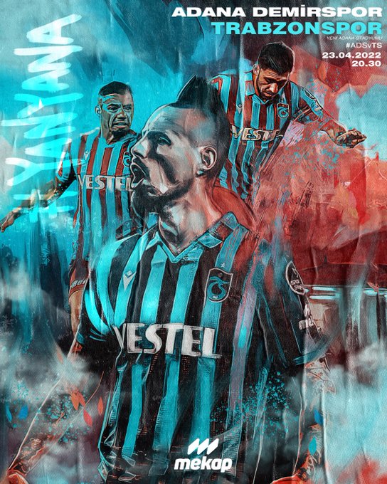 Mekap'ın Adana Demirspor Maçı İçin Hazırladığı Görsel
