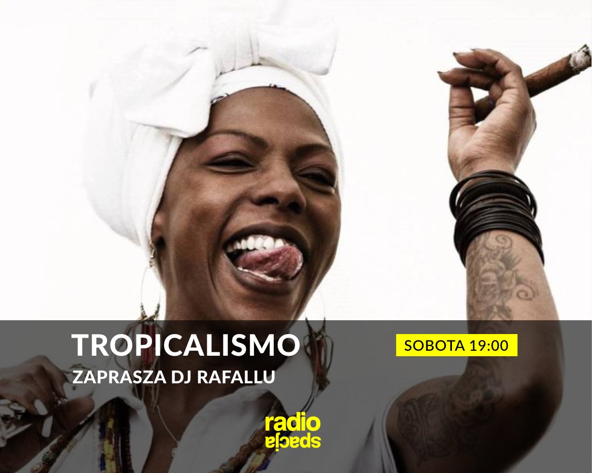 radiospacja's tweet photo. Atenção!!!Atenção!!!
TROPICALISMO☀️ Prezentuje DJ Rafallu ☀️ Wielokulturowość w wymiarze muzycznym ☀️ Tylko na antenie Radiospacji ☀️
👉 https://t.co/DeS3zo7Avq
W dzisiejszej audycji wystąpi formacja LA DAME BLANCHE - wybuchowa mieszanka hip-hopu, cumbii, dancehallu i reggae. https://t.co/r0dLYP9Unp