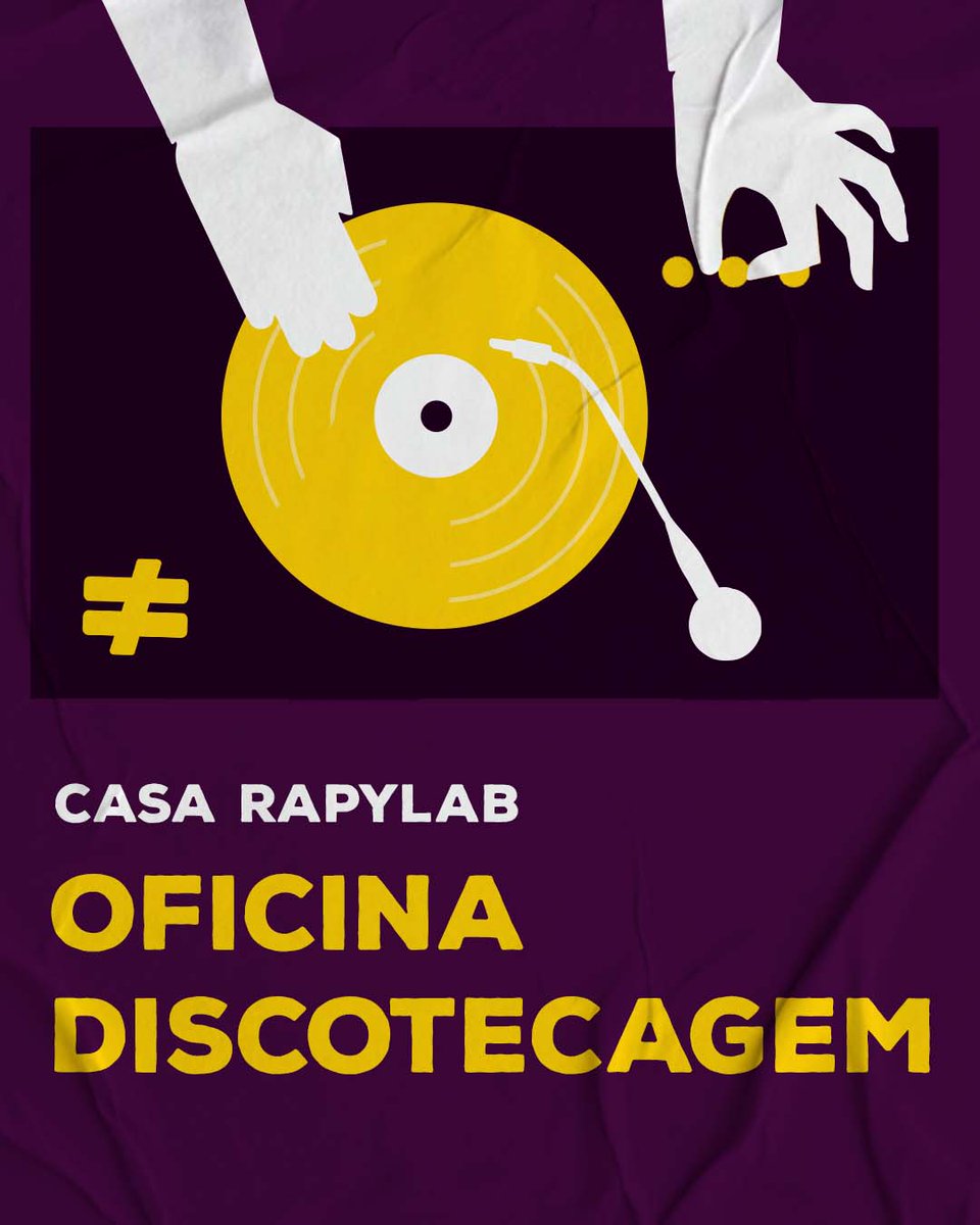 Rapylab19's tweet photo. Alô família!! Segunda é dia de Workshop de Discotecagem na Casinha 🎛️
As inscrições são por aula e não por mês, então sempre que for participar tem que se inscrever, belê? 😉
#rapylab #casarapylab #vempracasinha #campinas #campinascity #workshop #discotecagem https://t.co/6KZdMvJM9X