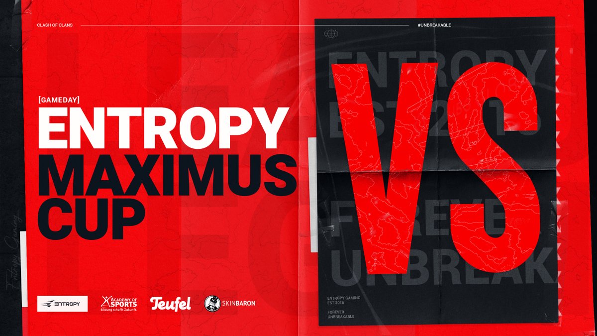 Zum Tagesabschluss gibt es für unser CoC-Team noch die RO32 im Maximus Cup. Ganz klar, gegen Immortal Esports wollen wir ins Achtelfinale einziehen.

🕐 19.00 Uhr

#ClashOfClans | <a href="/esports_maximus/">Maximus Esports</a>