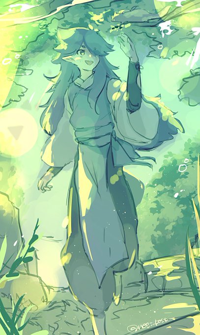 新緑🌱  #xiao_1draw 