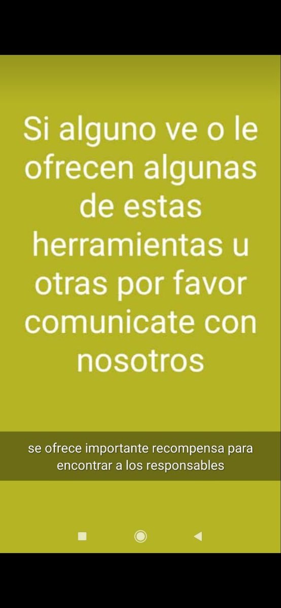 vaalizurbri's tweet photo. Hola gente!
Entre las 11.30pm d ayer y las 7.45am de hoy sábado,nos entraron a robar en mi casa, y en el galpon de mi abuela. Esas son algunas de las cosas que nos robaron, además baterias y dinero, otras pertenecias. Por favor ayúdenme a compartir.
Esto paso en est clucellas https://t.co/lApUC4PGAZ