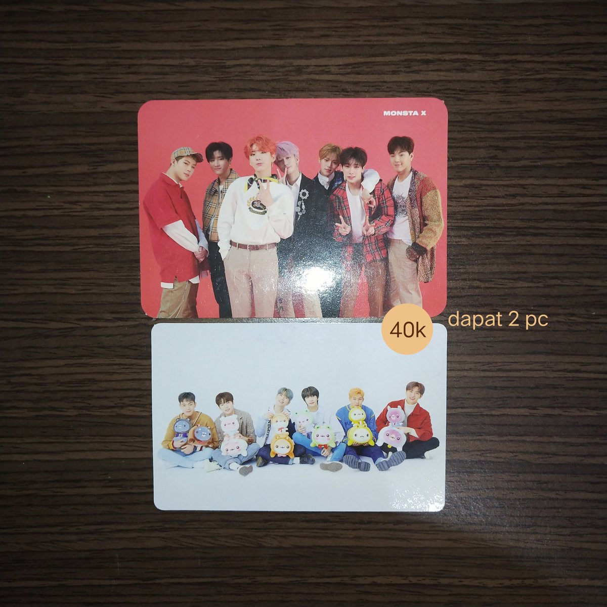 wonforho's tweet photo. — ° [HELP RT] ° —
—— a thread ——

Want to sell Monsta X Official PC and Album

• mostly in good condition
• condi by dm (feel free to ask💕)
• available shopee and tokped
• available keep event with dp
• dom jawa barat (ina only)

#wtsmx #wtspcmx #wtsmxstuff https://t.co/vB6mCi248R