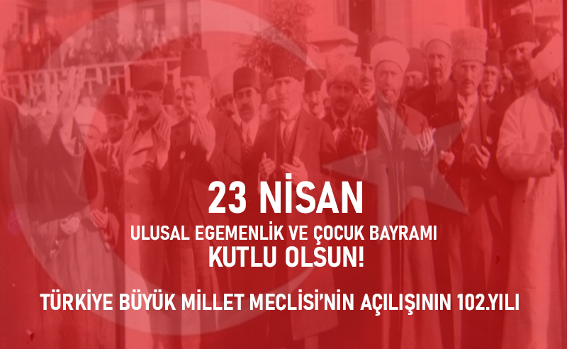 23 Nisan Ulusal Egemenlik ve Çocuk Bayramı Kutlu Olsun! 🇹🇷

#23Nisan 🎈