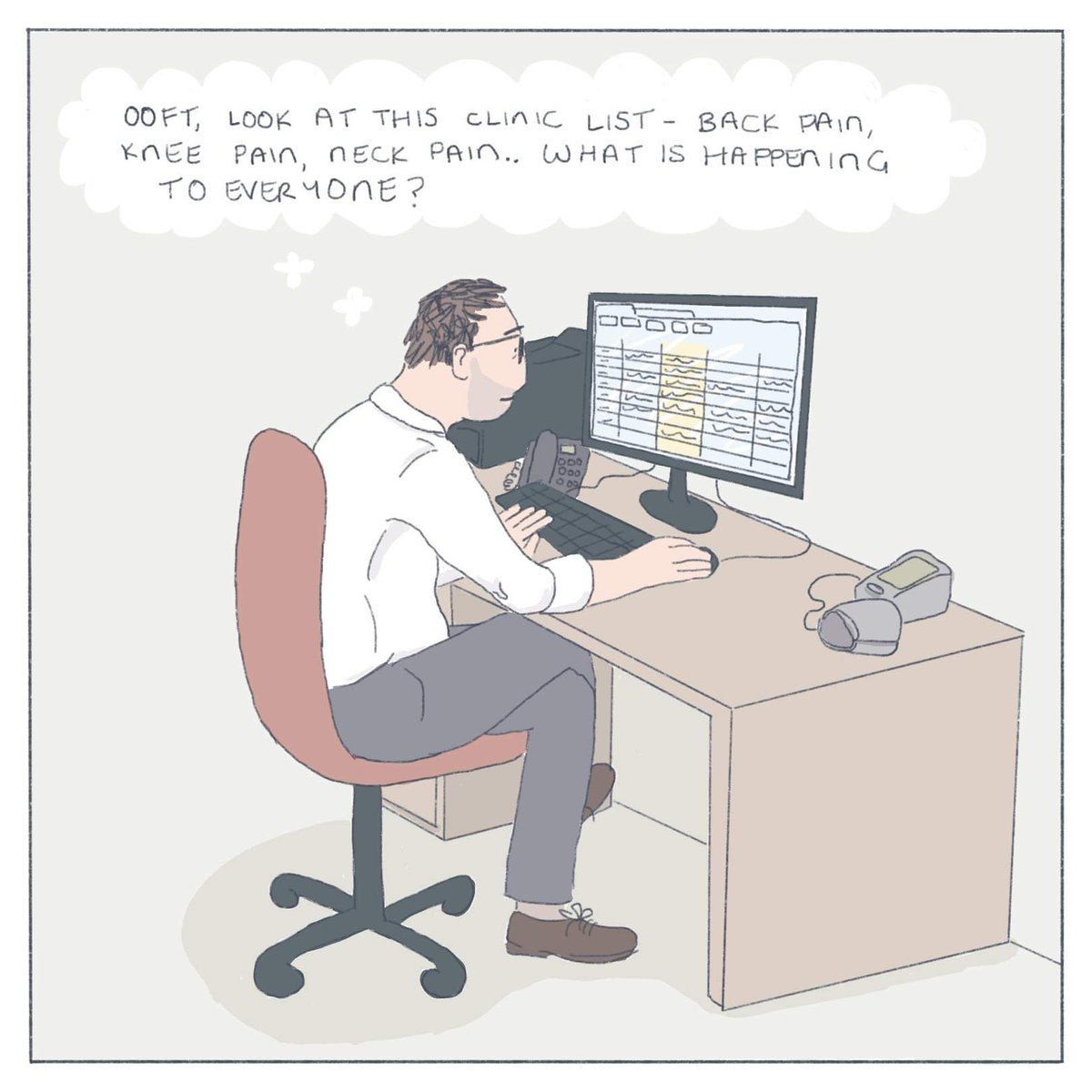 🥴Back pain is common, very. In fact 20-30% of the population have at least one prolonged episode in their lifetime. And it is responsible for 40% of all lost work days.

🏥👨‍⚕️👩‍⚕️Learn more about how to tackle back pain here
 myhsn.co.uk/top-tip/ten-to…
Follow @myhsnhealthuk for more!
