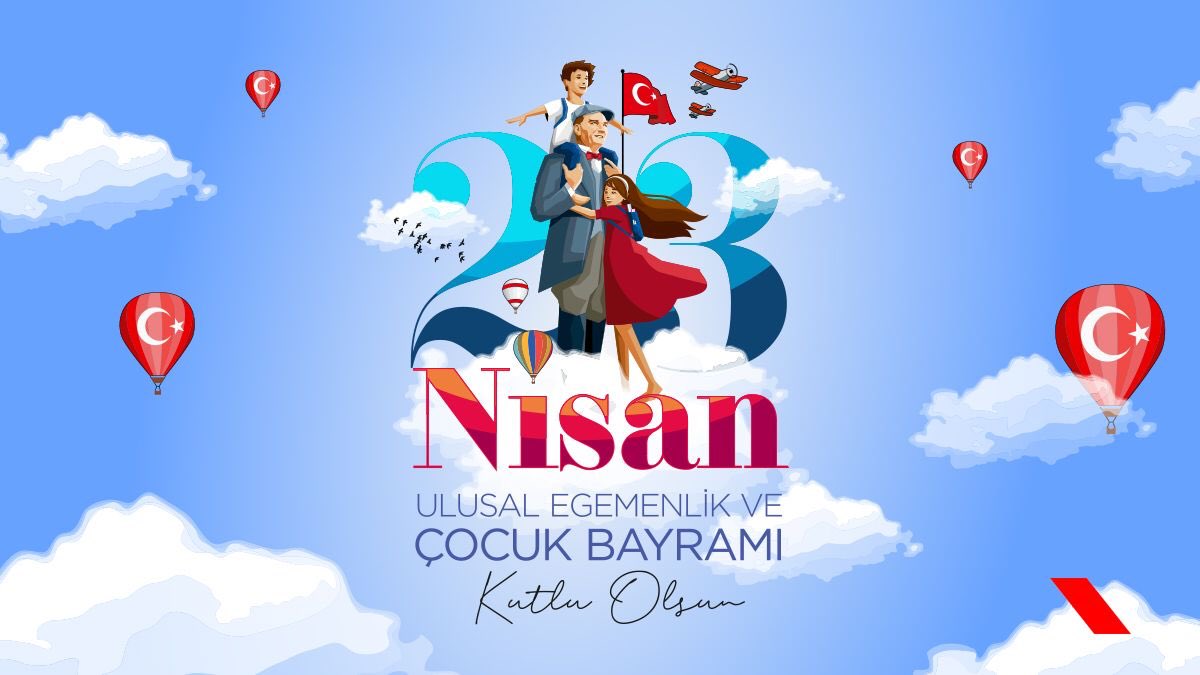 BprStrategic's tweet photo. 23 Nisan Ulusal Egemenlik ve Çocuk Bayramı Kutlu Olsun.

#BPRStrategic #23Nisan https://t.co/O7D7auGaCW