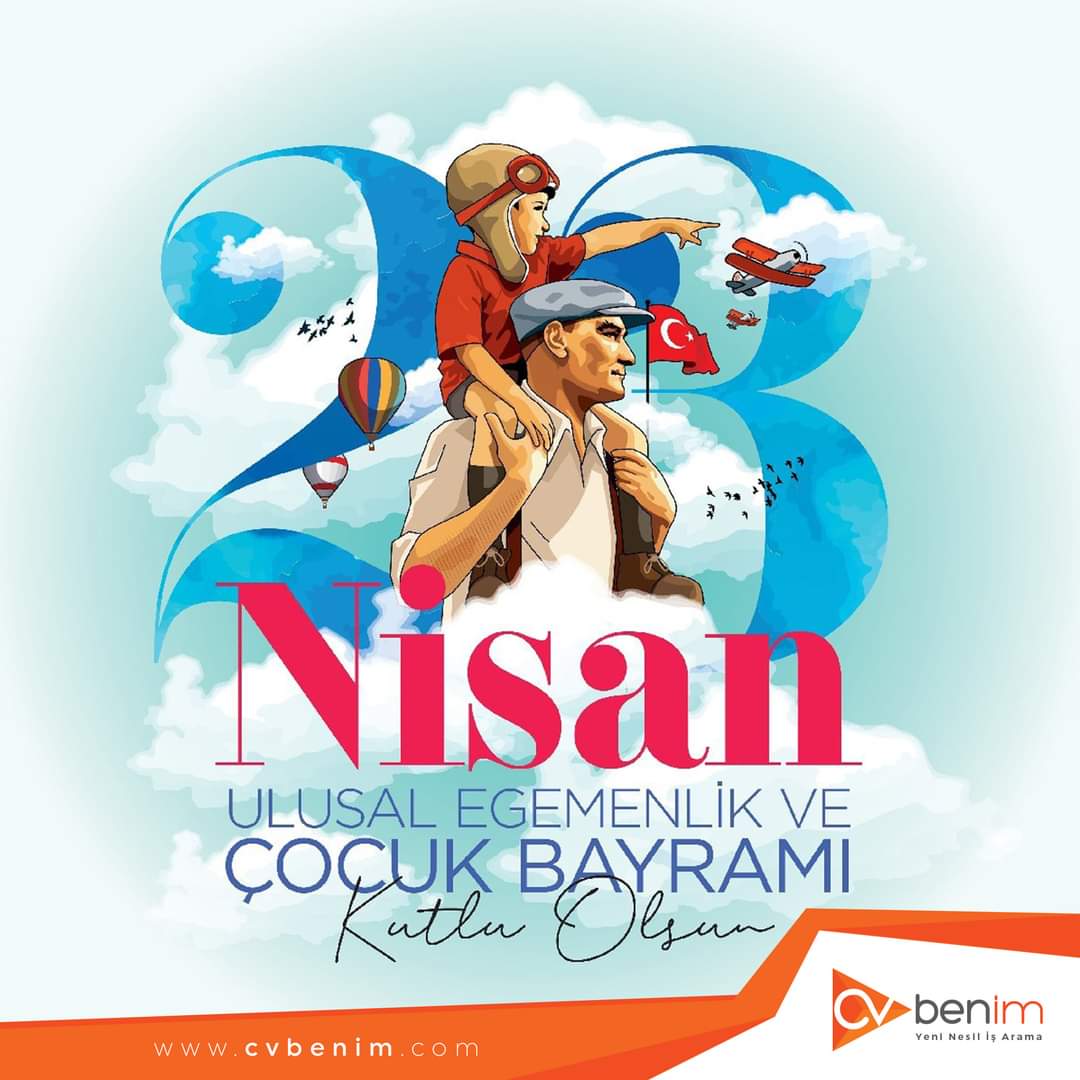 23 Nisan Ulusal Egemenlik ve Çocuk Bayramımız Kutlu Olsun...
#23NisanKutluOlsun