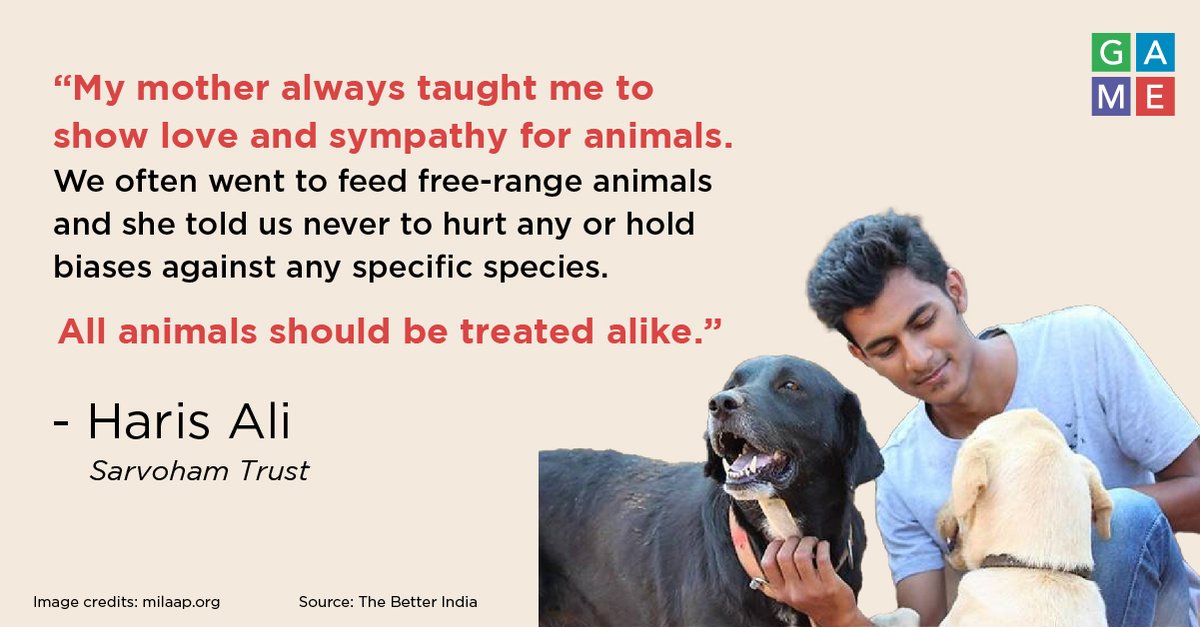 GAMEIndia2's tweet photo. An animal rescuer and an entrepreneur, meet Haris Ali of @sarvoham_animal.
Are you an entrepreneur too? Share your inspiring story here: https://t.co/OFTjbdiW5K
#1000stories1000minutes #EntrepreNATION #FallInLoveWithEntrepreneurship #massentrepreneurship #gameindia https://t.co/CRdKeYVaQX