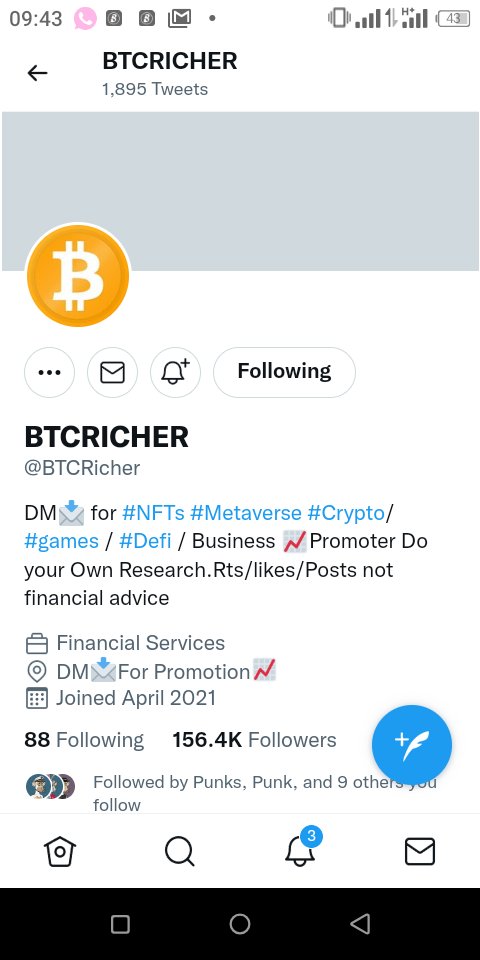 Michael29530888's tweet photo. @BTCRicher Done ✔️
I really hope to win https://t.co/RxtJcNPGfG