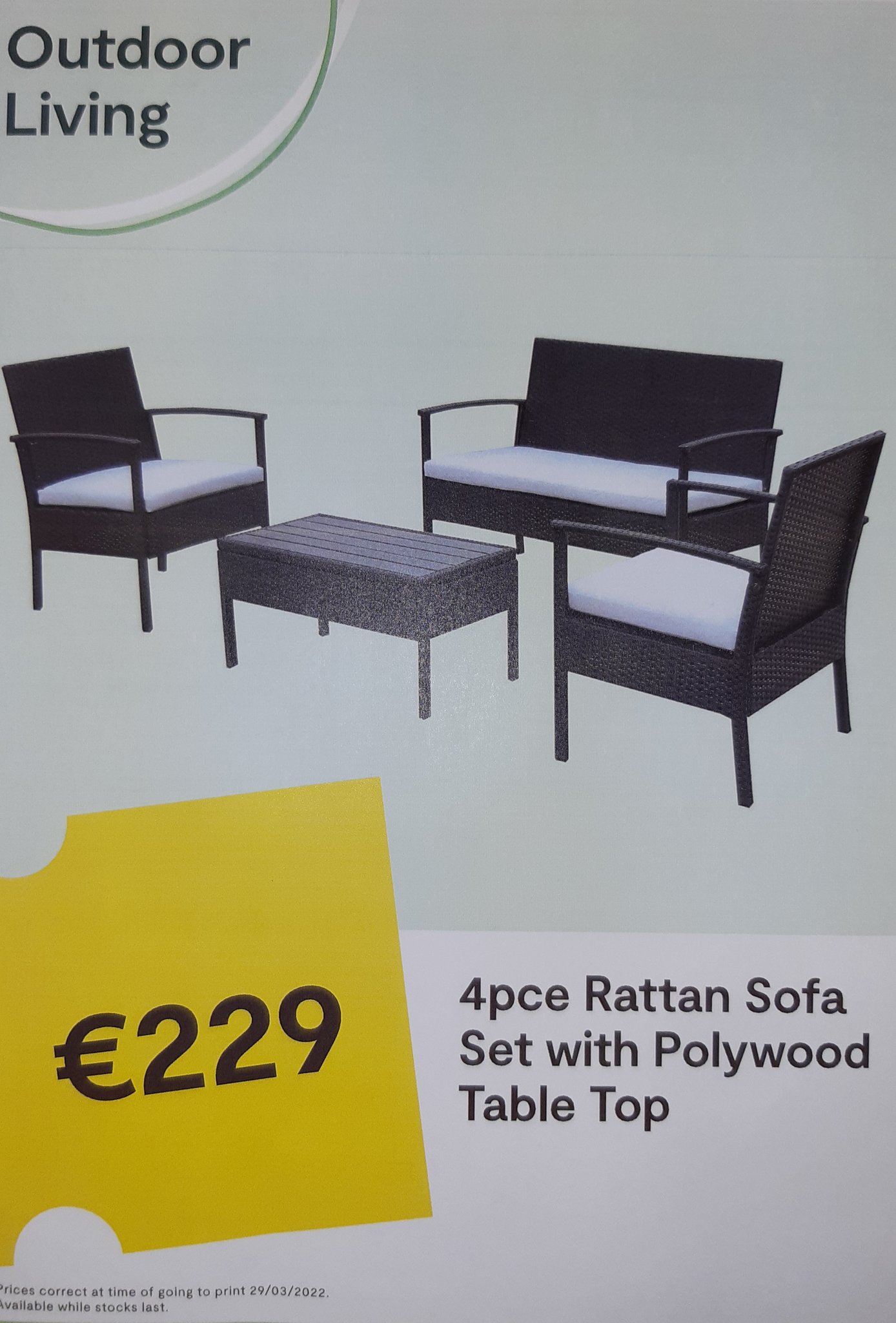 Supervalu rattan furniture discount