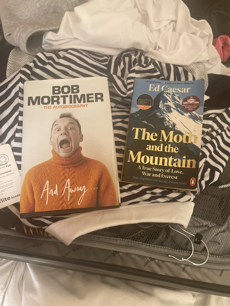 Two very different but equally enjoyable holiday reads <a href="/RealBobMortimer/">bob mortimer</a> <a href="/edcaesar/">Ed Niño Caesar Desamparado</a> #books