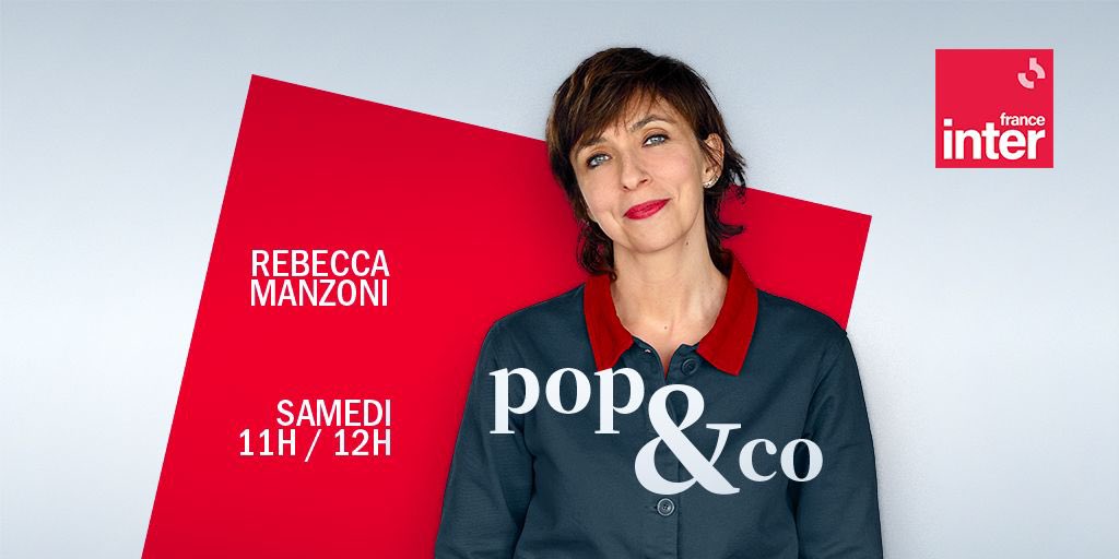 LaurenceBloch's tweet photo. Elle est la 1ère 💃🏻
Elle nous fait vibrer, quelquefois danser tous les samedis matins 💃🏻💃🏻 
Elle est écoutée par près de 2 Millions 200 000 auditeurs #AudiencesRadio #Mediametrie 💃🏻🕺🏻💃🏻
Elle est la reine de la Pop et de la Radio
Longue vie à  @RebeccaManzoni @franceinter #Pop&amp;co! https://t.co/XU4slKrfF4