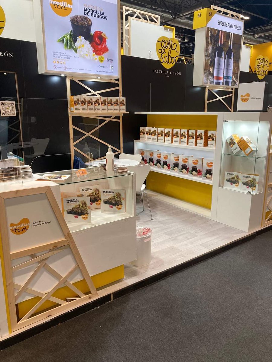 morcillastere's tweet photo. 🔔¡¡VAMOS A LA FERIA GOURMETS 2022!!
‼️Para carnicos y veganos‼️
IFEMA, Recinto Ferial Juan Carlos I 
👉🏼 Del 25 al 28 de Abril de 2022
Como siempre con la AUTÉNTICA MORCILLA DE BURGOS y ésta vez también con LA VEGGIE 

En el Pabellón 4, stand 4F23/11

¡¡¡PÁSATE A PROBAR!!!😀😀 https://t.co/YNhktbITKX