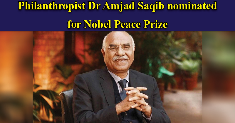 DunyaNews's tweet photo. Founder of the country’s largest interest-free microfinance programme #Akhuwat #DrAmjadSaqib has been nominated for the #NobelPeacePrize for his humanitarian work in poverty alleviation. 
#DunyaNews