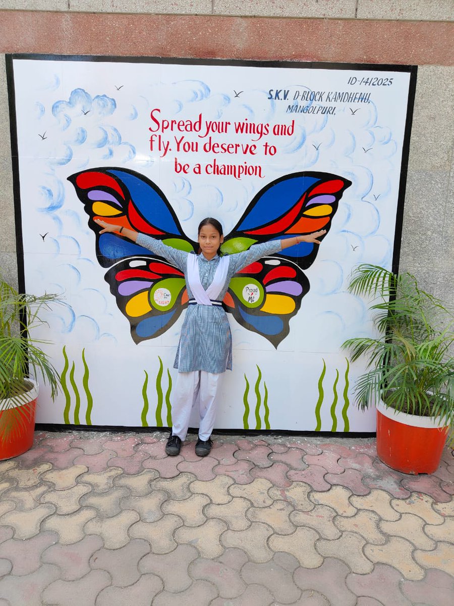 Manju Mahajan (@manjumahajan20) on Twitter photo SKV Kamdhenu Mangol Puri
Fly high,our butterflies, reach for those unimaginable heights that only you can conquer,we @DelhiGvtTeacher will always be here, trying to learn how to be the wind beneath your wings.
<a href="/Dir_Education/">DIRECTORATE OF EDUCATION Delhi</a>
<a href="/gupta_iitdelhi/">Himanshu Gupta</a>
<a href="/NeelamS30161837/">Neelam Saini</a> SKV Kamdhenu Mangol Puri
Fly high,our butterflies, reach for those unimaginable heights that only you can conquer,we @DelhiGvtTeacher will always be here, trying to learn how to be the wind beneath your wings.
<a href="/Dir_Education/">DIRECTORATE OF EDUCATION Delhi</a>
<a href="/gupta_iitdelhi/">Himanshu Gupta</a>
<a href="/NeelamS30161837/">Neelam Saini</a>