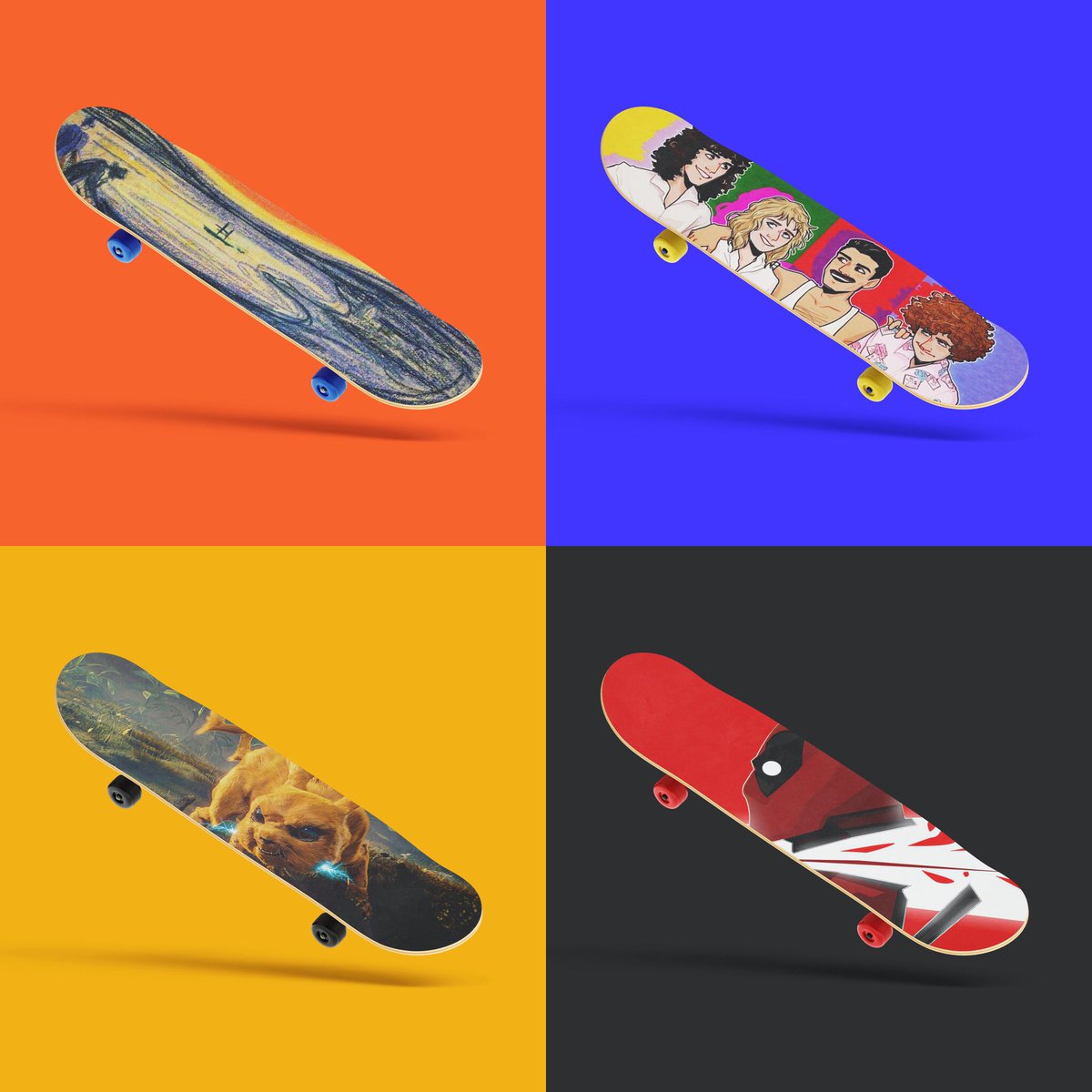 jeyhun_md's tweet photo. The cool skateboard party continues🛹🤟🏼

Find your skateboard👉🏼https://t.co/ATO7jMOuAO

#NFTs #nft #nftart #nftcollectors #opensea #OpenSeaNFT https://t.co/qLCDKoUApa