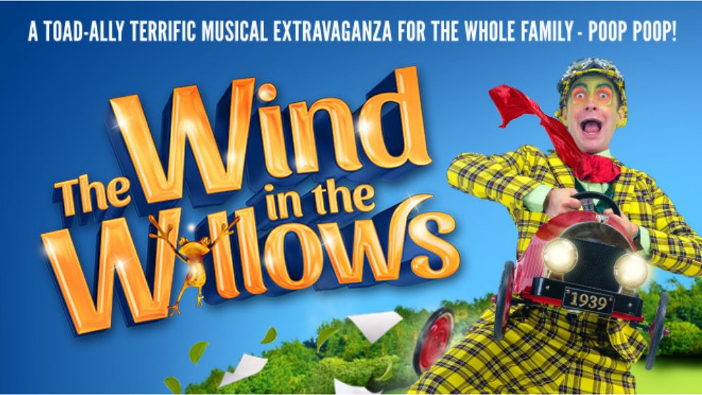 #Today: Join Ratty, Mole, Badger, and the larger-than-life Toad at Theatre Royal Margate on Saturday 23 April for Immersion Theatre Company's The Wind In The Willows.
Venue details 👉bit.ly/3FWPxy4
Online booking 👉bit.ly/34o6K5M
#Margate #MargateLive