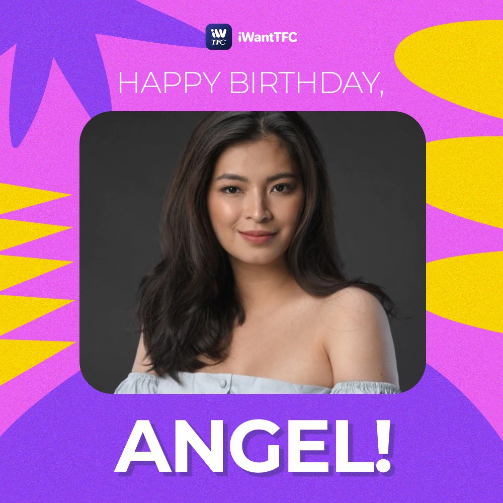 Happy birthday, Angel Locsin!    