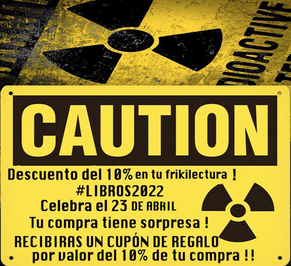 Outletfriki's tweet photo. Celebra con nosotros el #diadellibro en https://t.co/T0Nd1BaVtx! 
Tendrás un 10% de descuento en tu frikilectura con cupón #LIBROS2022 y recibirás un cupón de regalo para tu próxima compra !
Feliz Frikilectura!

#Diadellibro2022 #santjordi2022 #befrikimyfriend 
#outletfriki https://t.co/RonhRDzzLC
