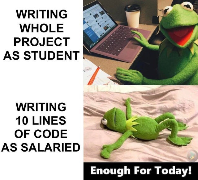 coffeencode22's tweet image. My coding life explained in 1 meme.
#100DaysOfCode #passiveincome #programminghumor