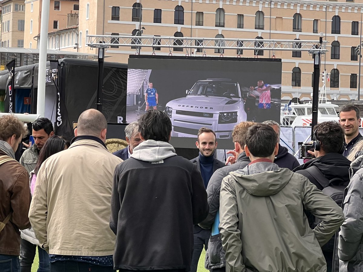 MaRegionSud's tweet photo. 🏉 @LudovicPerney, vice-président de la #RégionSud a inauguré cette tournée 2022 👏🏻 ! @top14rugby #top14rugby #top14tour https://t.co/VyzSboNwMv