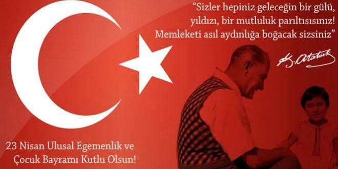 ATATÜRK'ÜN ÇOCUKLARIMIZA ARMAĞAN ETTİĞİ 23 NİSAN ULUSAL EGEMENLİK VE ÇOCUK BAYRAMI VE BÜYÜK MİLLET MECLİSİMİZİN KURULUŞUNUN 102. YILI TÜM ULUSUMUZA KUTLU OLSUN. ŞAN-FED YÖNETİM KURULU.