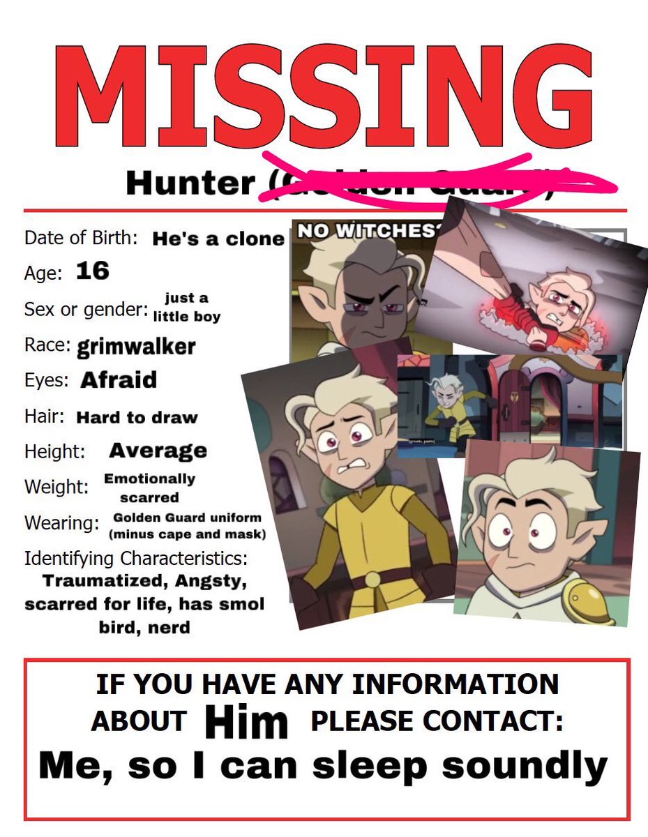 Worthy on X: Hunter please come home 😢😢😢 #TOHSPOILERS  #TheOwlHouseSeason2  / X