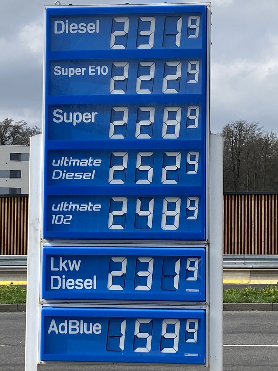 Die Bundesregierung hätte es in der Hand, dass eine „1“ vorne steht. Energiesteuer, CO2-Abgabe, Mehrwertsteuer. #HandelnStattReden!