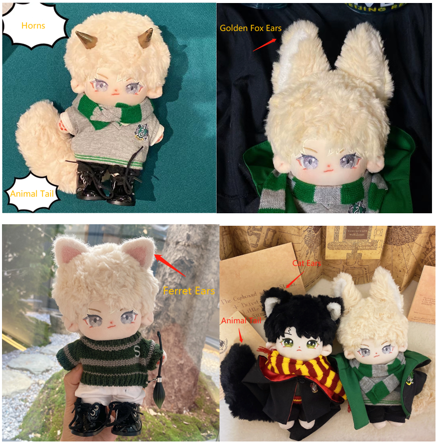 #dracomalfoy #Draco #HarryPotter #cottondoll 
Accessories specially designed for our handsome guys!