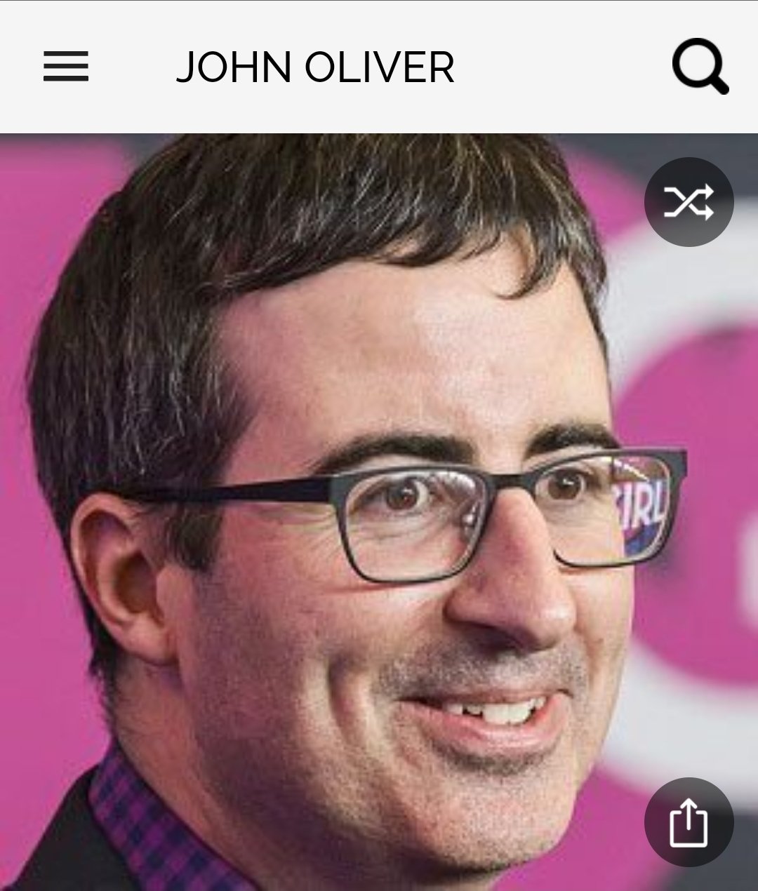 Happy Birthday to this great comedian.  Happy Birthday to John Oliver 