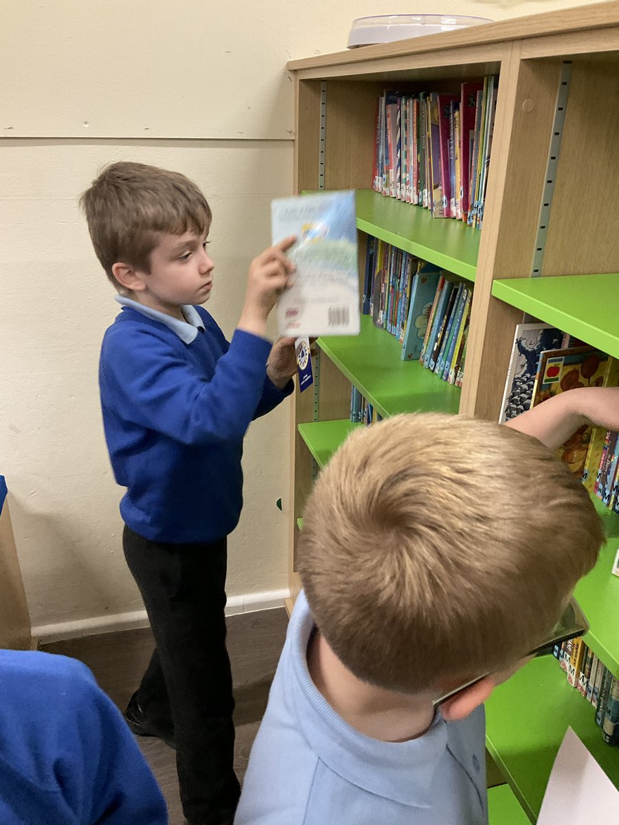 Class3wade's tweet image. We have enjoyed visiting our school library this week. 📚