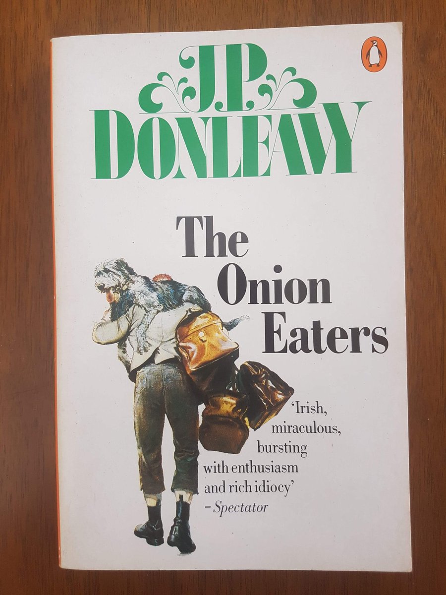 IanCallaway352's tweet photo. Homage to #JPDonleavy, of #TheGingerMan fame/infamy. Born today, 1926. https://t.co/vmu3Ayf03Y