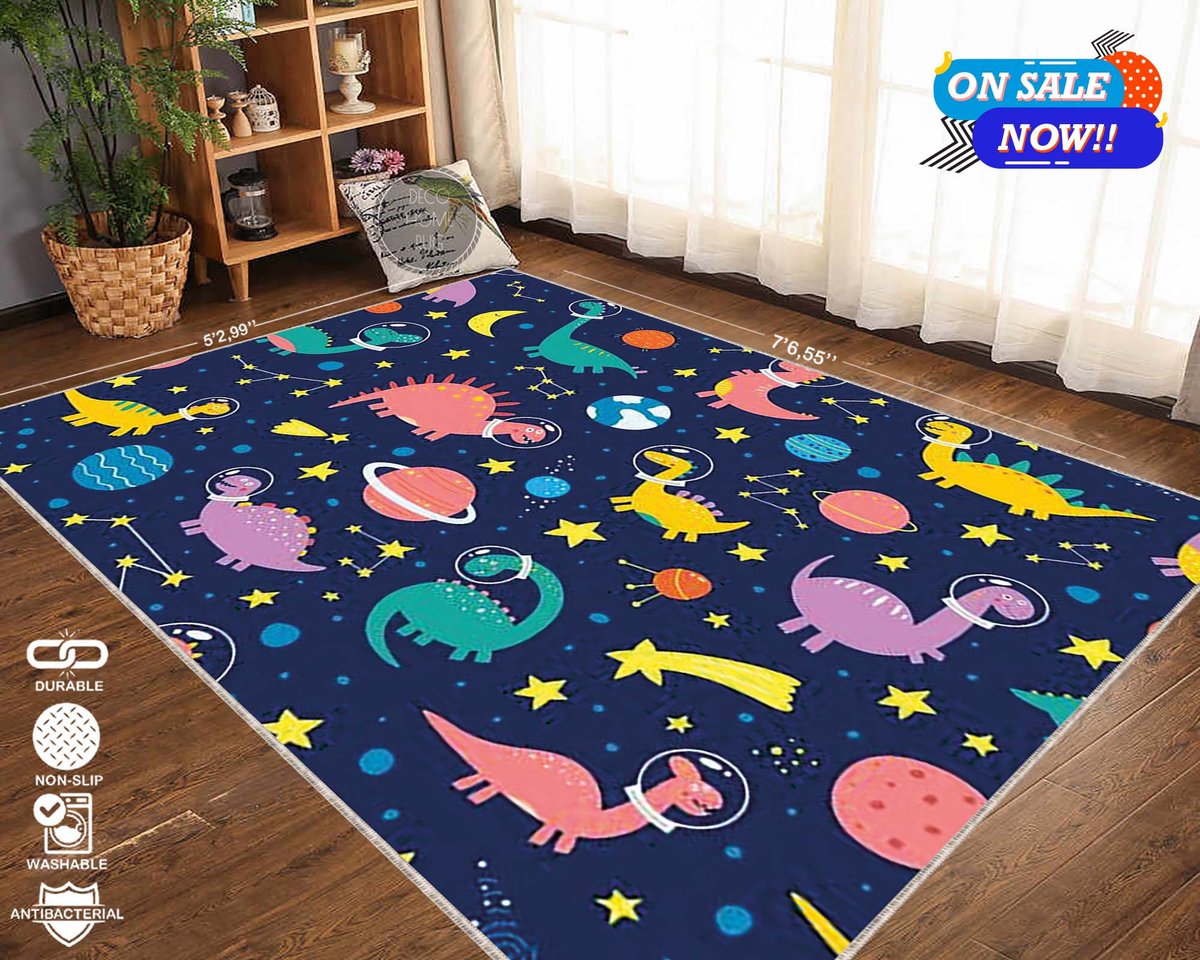 DecoHomeRug's tweet photo. #dinosaur #animal #kidsrug #minimalist #modernrug https://t.co/LNpO1iv3rd