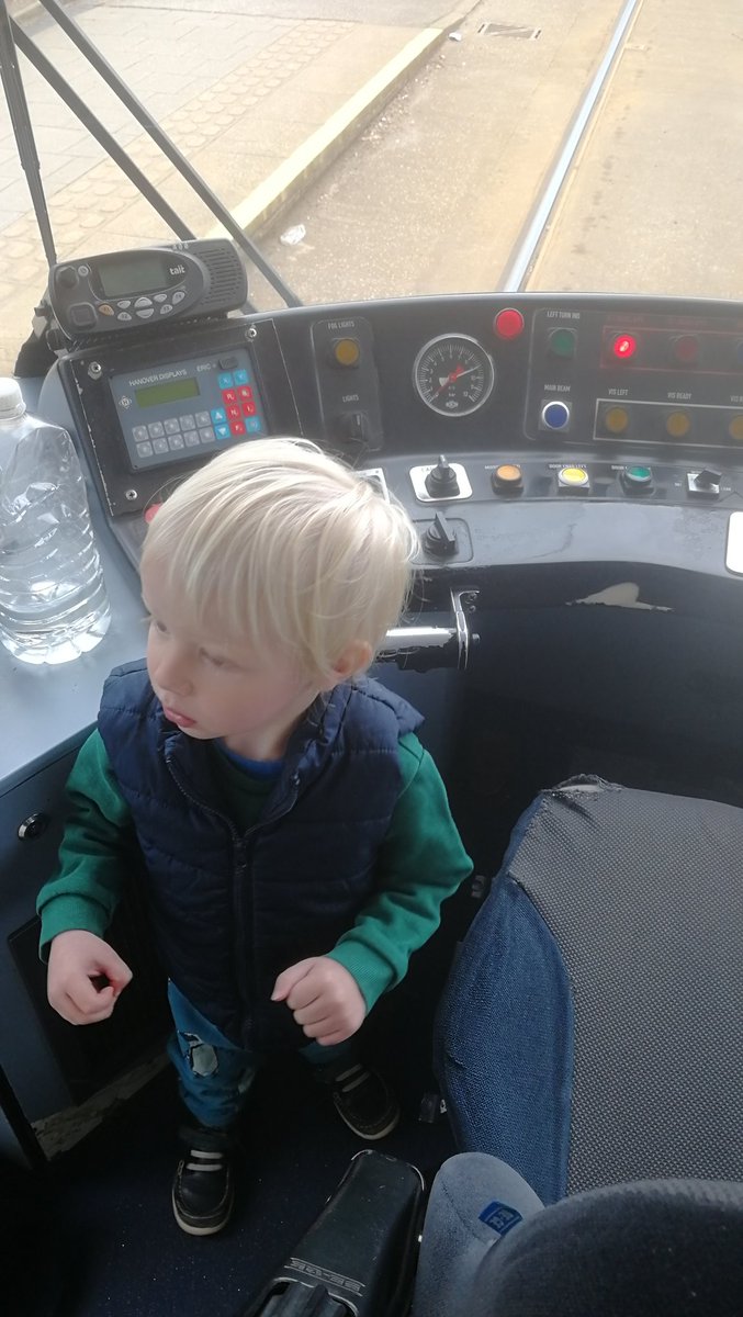 If the 10:36 Middlewood Tram is delayed it's because the new driver hasn't completed his training. Lovely touch on his first  <a href="/SCSupertram/">Previously Supertram | @SY_Supertram</a> journey!