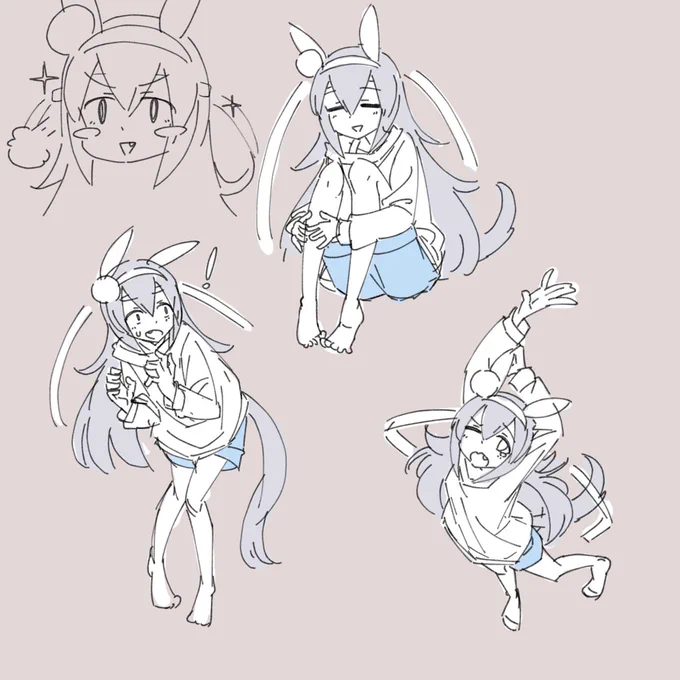 練習もかねていろんなかわいいタマちゃん #ウマ娘 