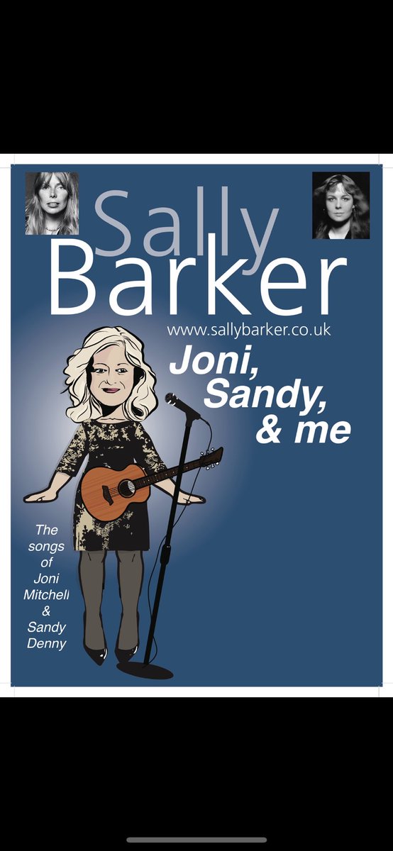 Tomorrow night!!! A very special tribute to Joni Mitchell &amp; Sandy Denny with <a href="/sallybarkerHQ/">Sally Barker</a> . This will be a wonderful evening of classic songs - not to be missed! 🎶💕 greennote.co.uk/production/jon…
