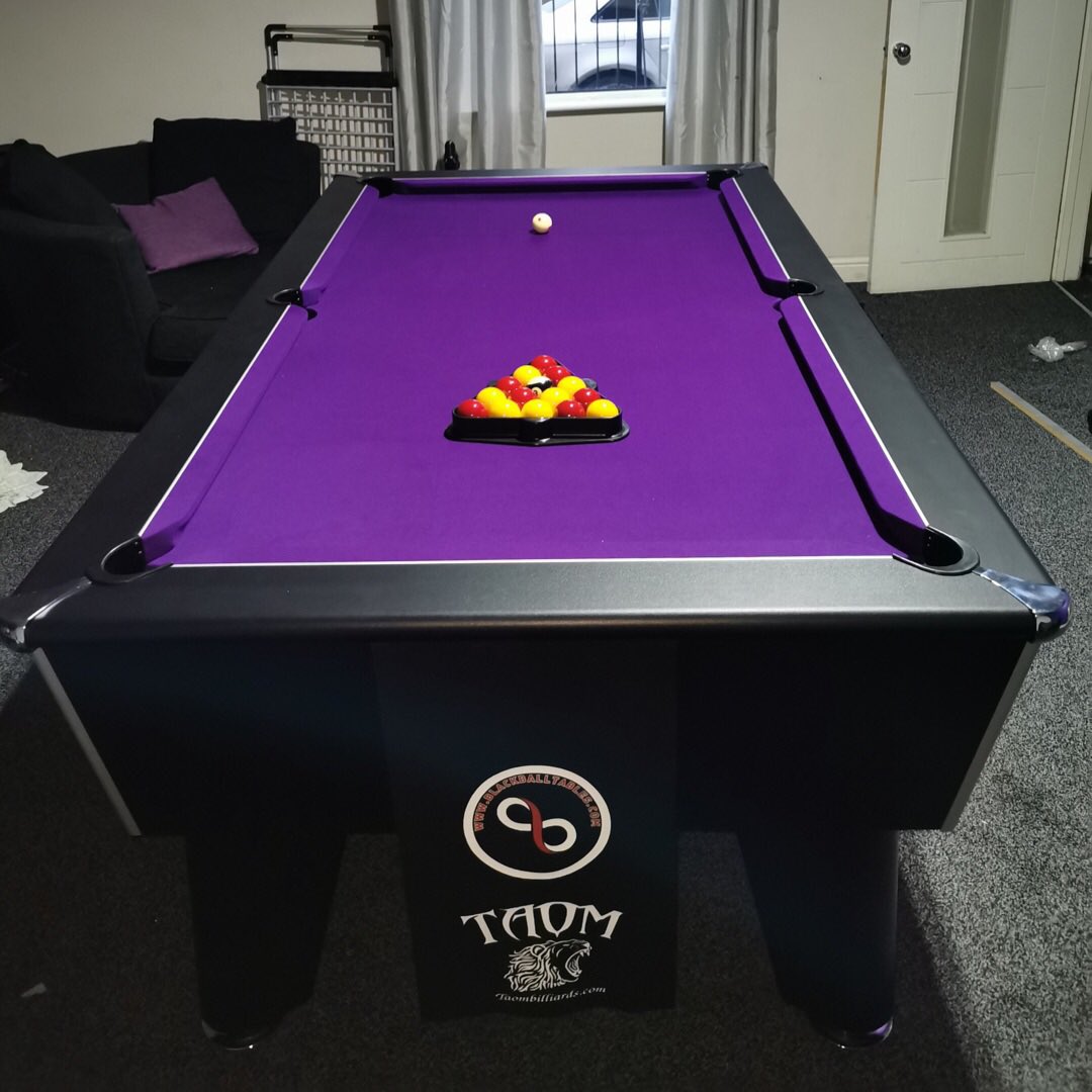 Pool Table Felt Purple