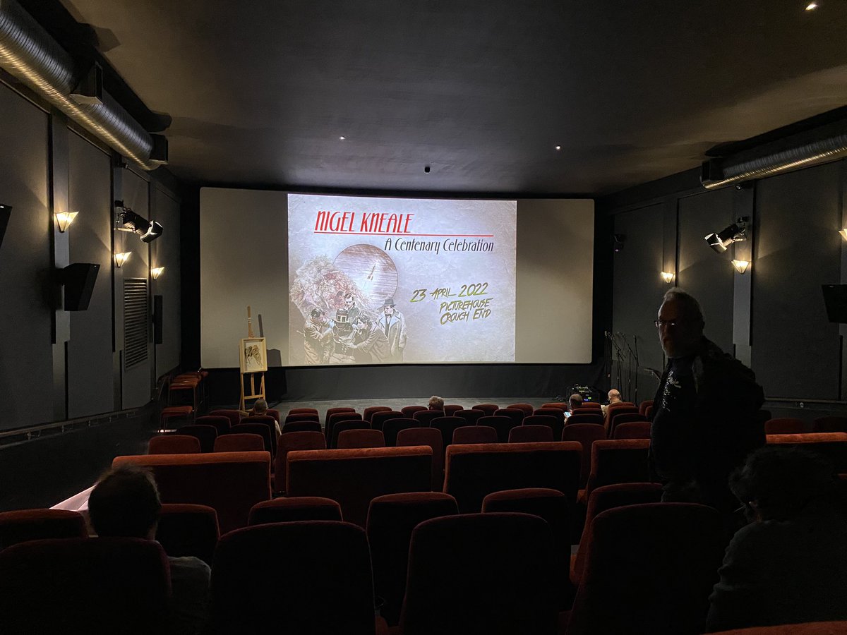 MrRobValentine's tweet photo. Obligatory screening photo. #NigelKneale #Centenery https://t.co/3dek6cw00x