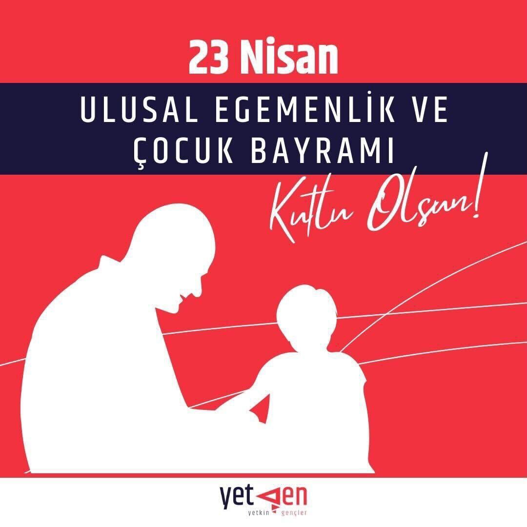 ''Türk milletinin geleceği, bugünkü çocuklarının doğru görüşü ve yorulmak bilmeyen çalışma azmi ile büyük ve parlak olacaktır.''
-Mustafa Kemal Atatürk

Mustafa Kemal Atatürk tarafından dünya çocuklarına armağan edilen 23 Nisan Ulusal Egemenlik ve Çocuk Bayramımız Kutlu Olsun! 🇹🇷