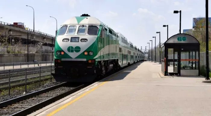 transittoronto's tweet photo. 04/19 #GovofOnt announces it is moving forward with #GOTransit rail expansion | #Metrolinx | via @CHCHNews https://t.co/R068ITiTie https://t.co/6gbG59pMrY
