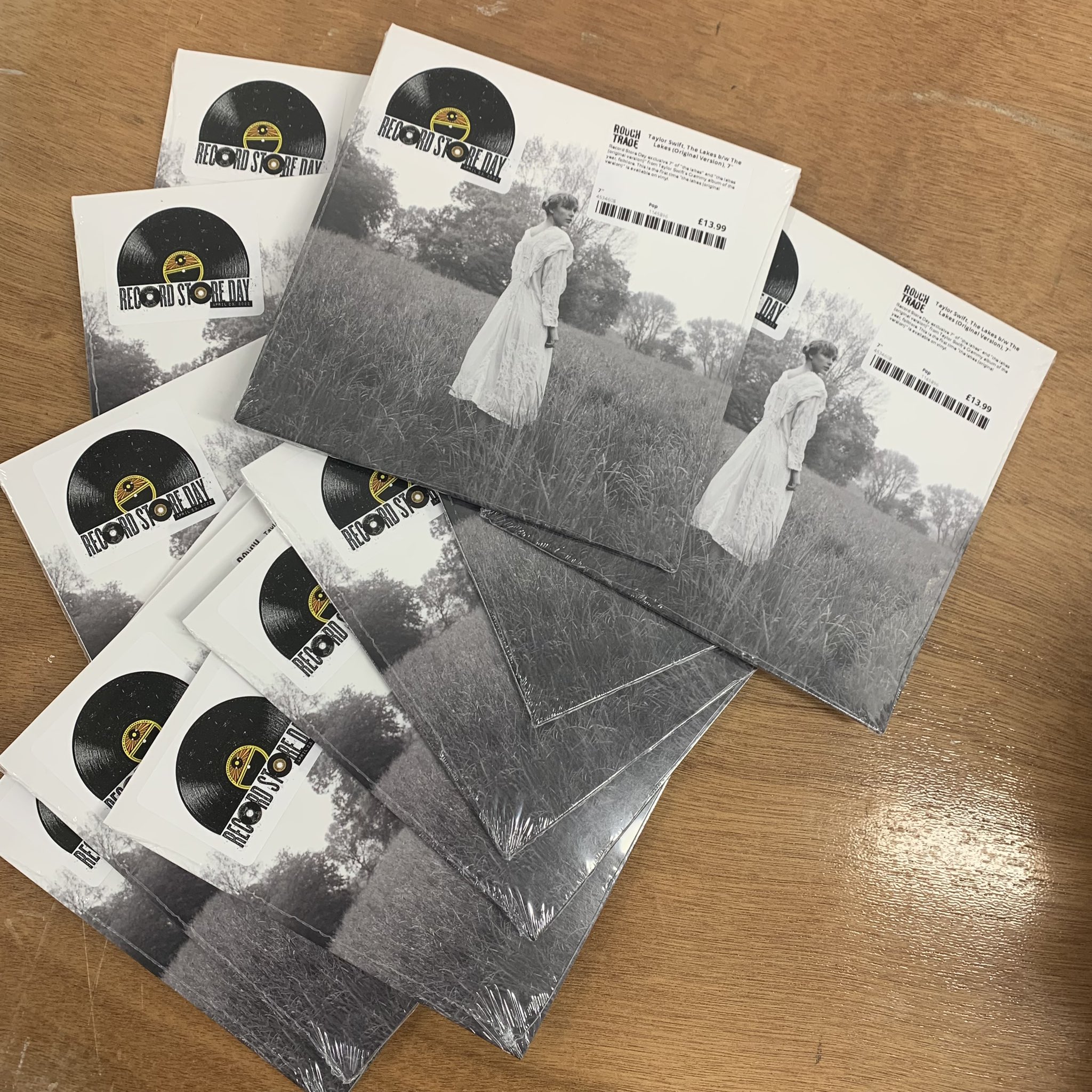 RSD限定盤 7”レコード Taylor Swift 『The Lakes』folklore