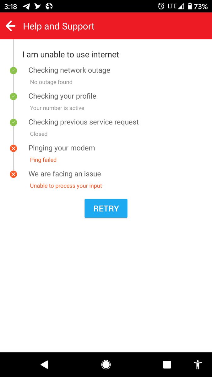 drjackyle's tweet image. @Airtel_Presence @airtelindia  the great airtel cares application always fail to diagnose issue and raise ticket. As usual the CSR is reluctant to raise the complaint #zerocustomersupport
