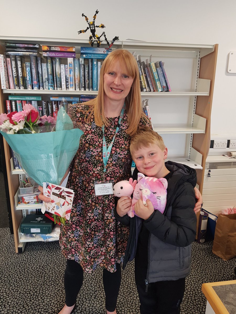 The Friends of Eccleston Library would like to wish Nicola Bourne good luck and best wishes in her new job. Today is her last day at Eccleston Library and we shall miss her.