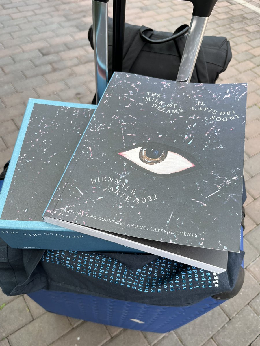 GCA_DAO's tweet photo. Today is the official opening to the public. Catalog is ready. #59venicebiennale #cryptoart #nft https://t.co/hnU5DsnBd3