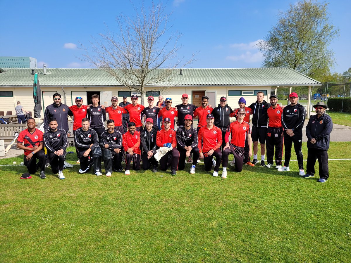 De teams zin er klaar voor