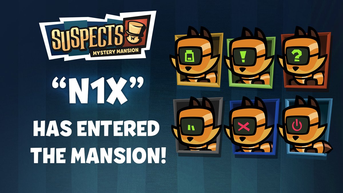 Have you checked out our newest pet yet, Suspects? 🤖 #SuspectsMysteryMansion