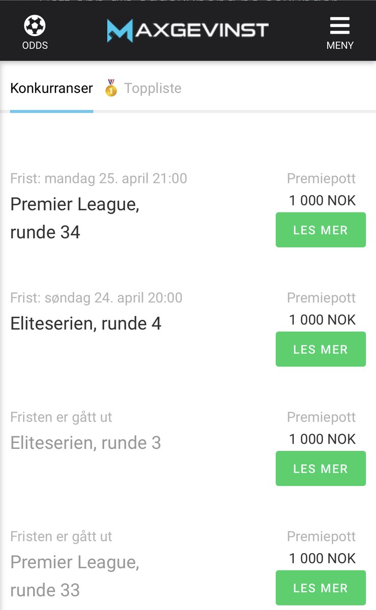Både 🇳🇴 og 🏴󠁧󠁢󠁥󠁮󠁧󠁿 på menyen!

Vi har 2 x gratiskonker ute for helgen 👏👇

maxgevinst.com 

#odds #oddstips #gratis #sjekkoddsen #maxgevinst