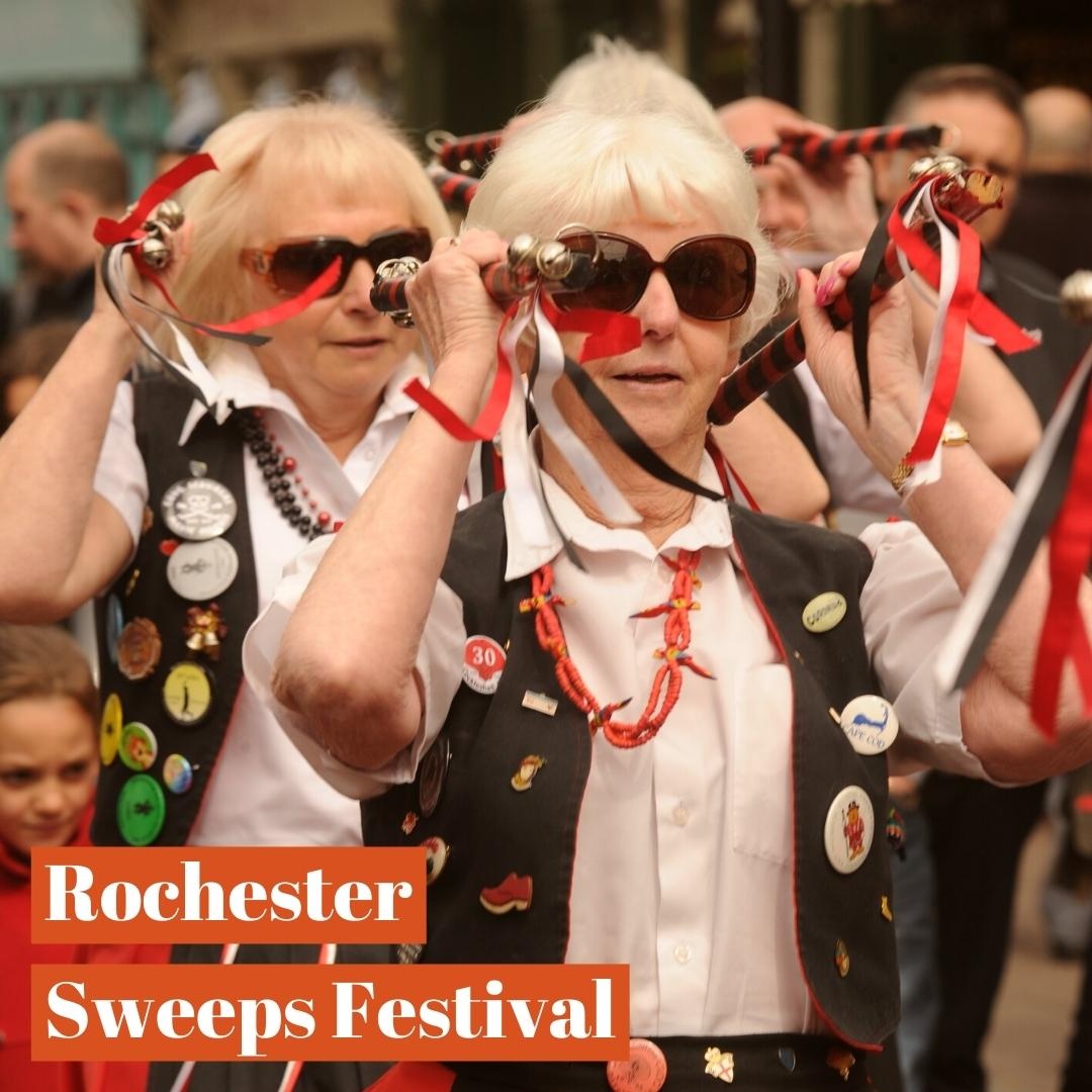 ⏳ One week to go until the 40th edition of the Rochester Sweeps Festival! 🎉

A celebration of folk music and dance will take over the high street on May Day Bank Holiday weekend at Rochester Sweeps Festival. 👯‍♂️🎶

More info: orlo.uk/hOwZU 

Photo: KM Media Group